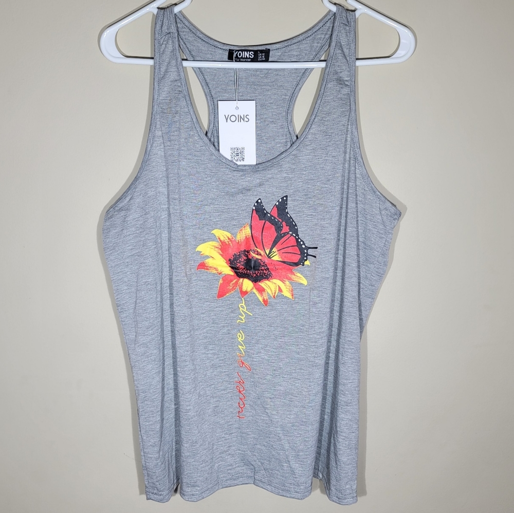 Yoins Never Give Up Size Large (12)